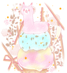 アルパカイラスト6