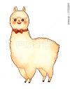アルパカイラスト1