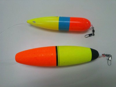 ＜浮きルアー用の浮き＞　これは、意外と消耗品で毎年一個は必ず買います　今年はルアーでは一匹も釣っていませんので活躍はありません